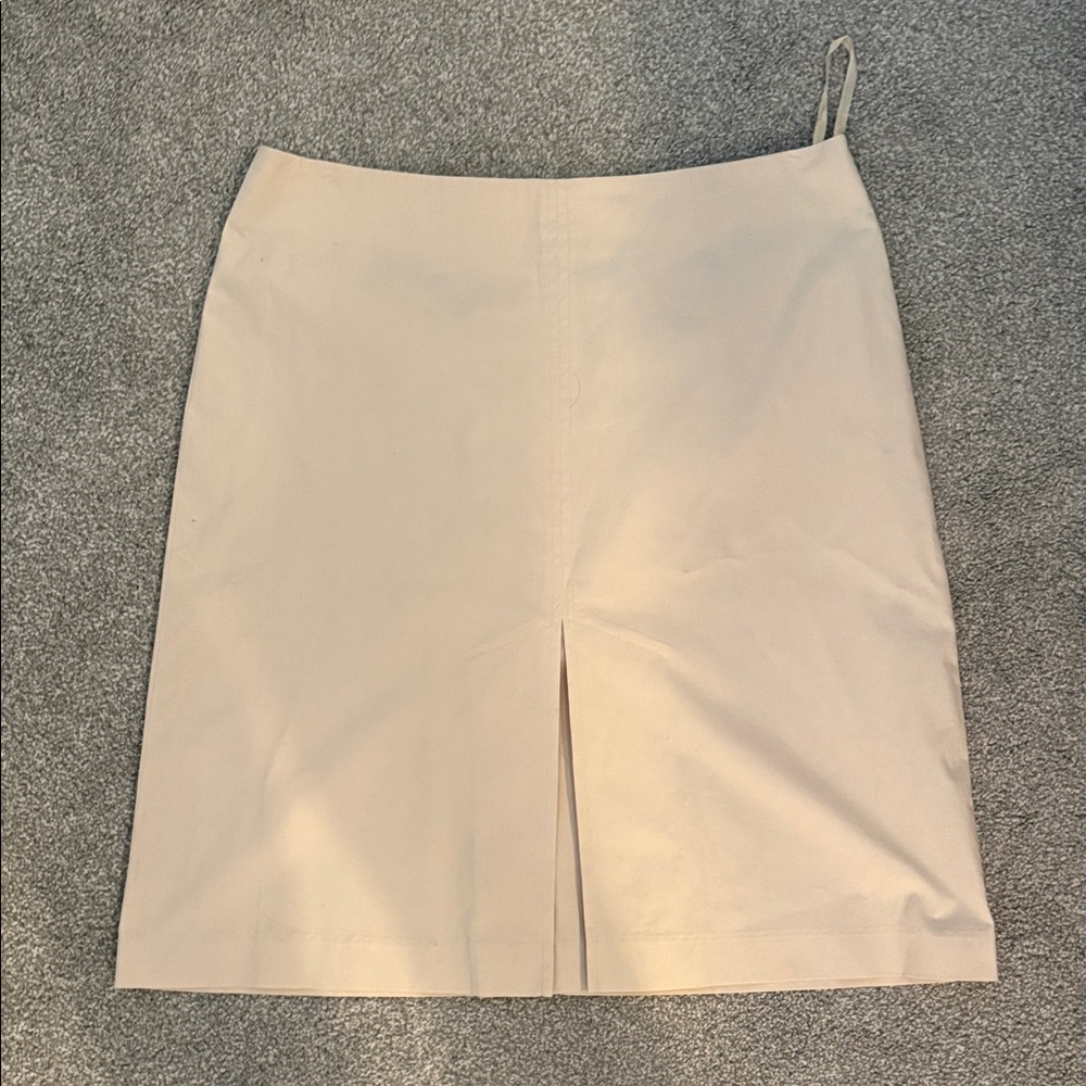 GAP Cream Pencil Skirt